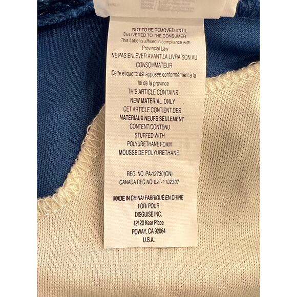 Disney CAPTAIN JAKE and THE NEVERLAND Costume Boys Sz 4-6X L Halloween Jumpsuit - Picture 9 of 11